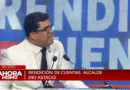 Alcalde de Santo Domingo ESte Dío Astacio en rendición de cuentas, primer año