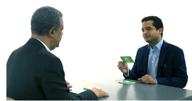 Omar Fernández y Leonel Fernandez