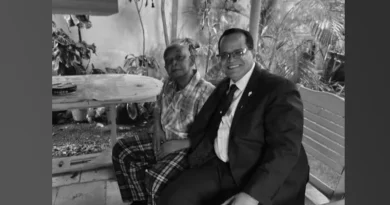 Velatorio del padre de Jacobo Colón