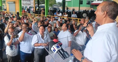 Antonio Marte, presidente del PPG, en una asamblea de dirigentes.